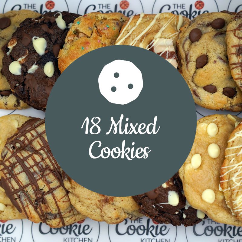 Build your own mixed box of 18 cookies